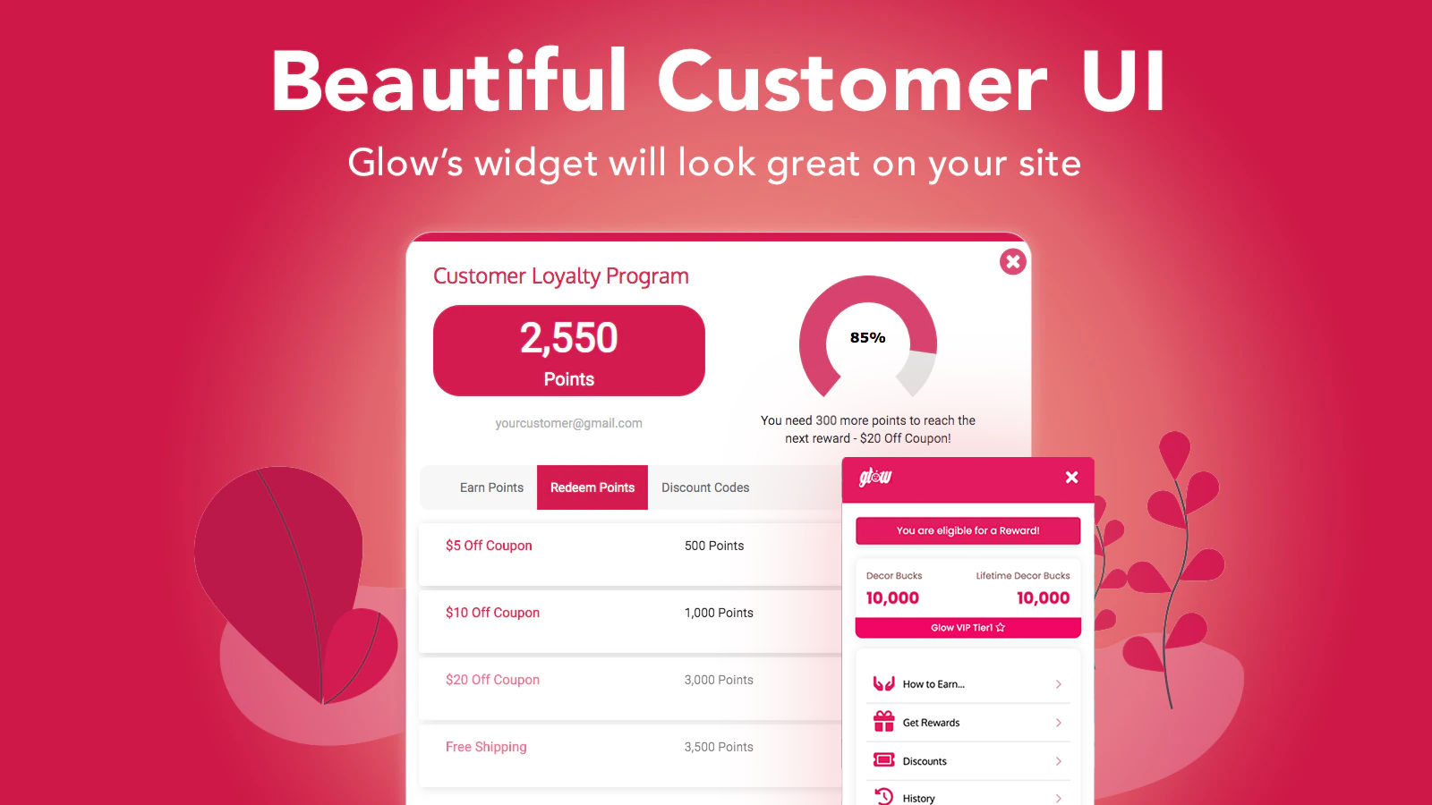 Glow Loyalty Dashboard
