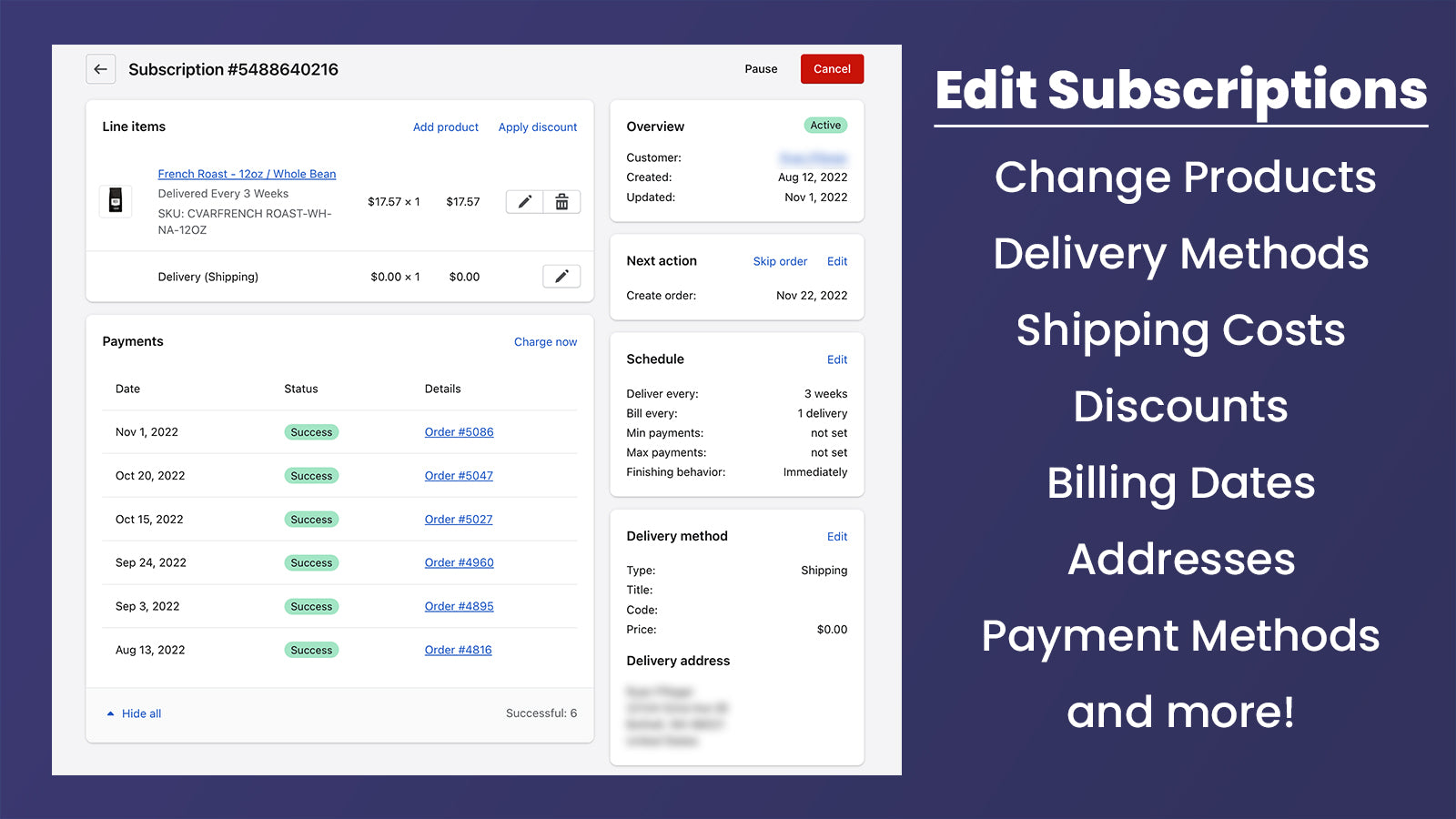 PayWhirl Subscription Plans Configuration